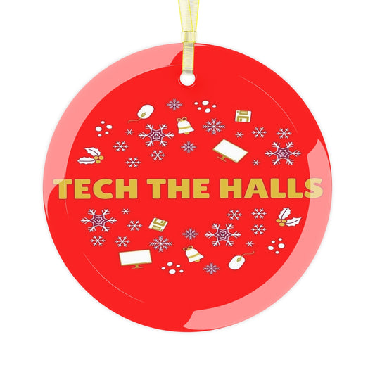 Tech Glass Ornament